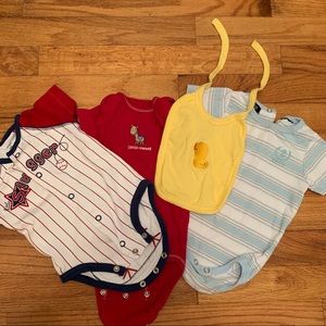 Vintage Baby Bundle |  newborn 4pcs multiple brands
